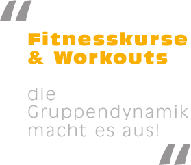Fitnesskurse workout
